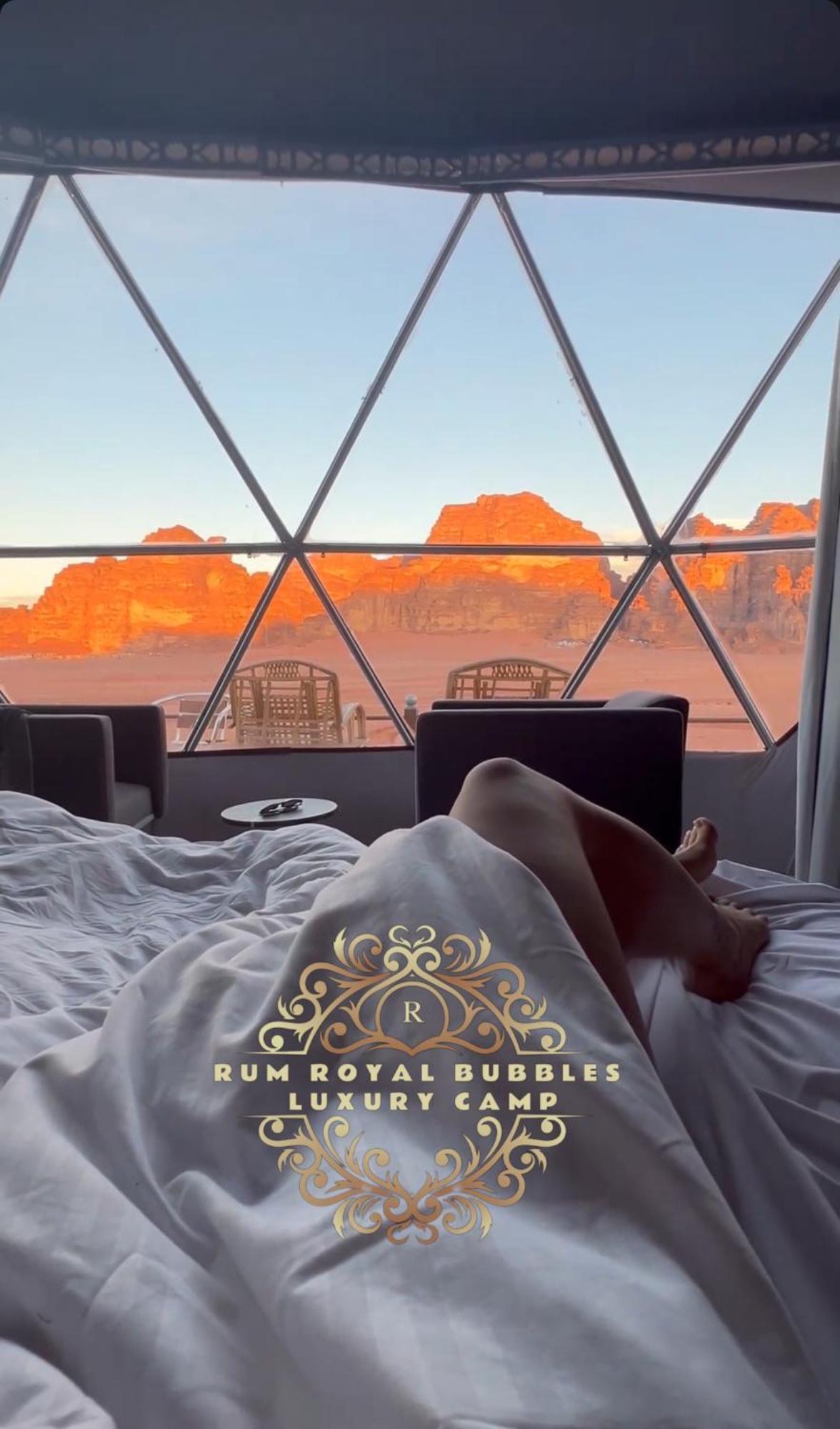 Rum Royal Bubbles Luxury Camp Apartment Wadi Rum Ngoại thất bức ảnh