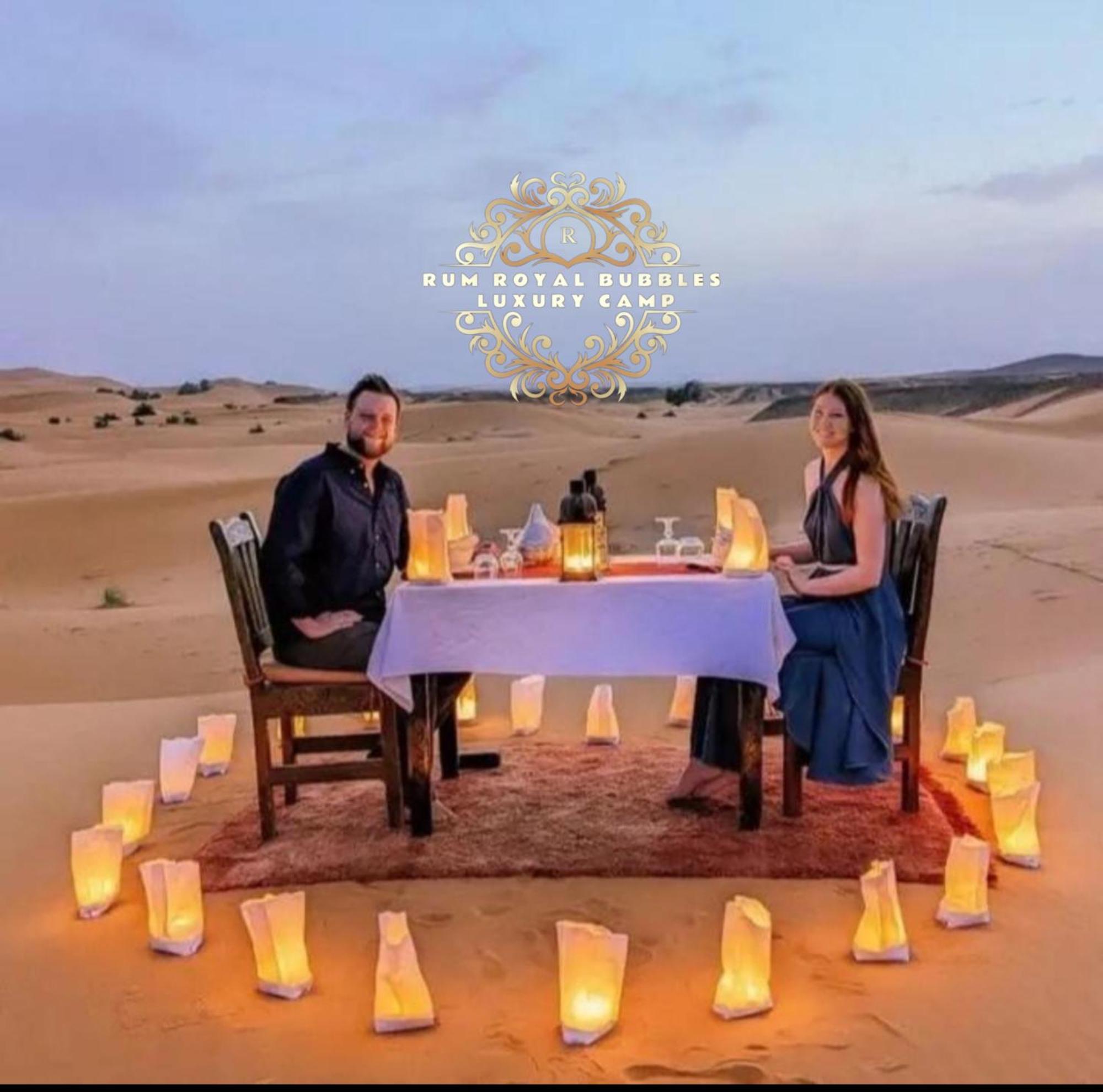 Rum Royal Bubbles Luxury Camp Apartment Wadi Rum Ngoại thất bức ảnh