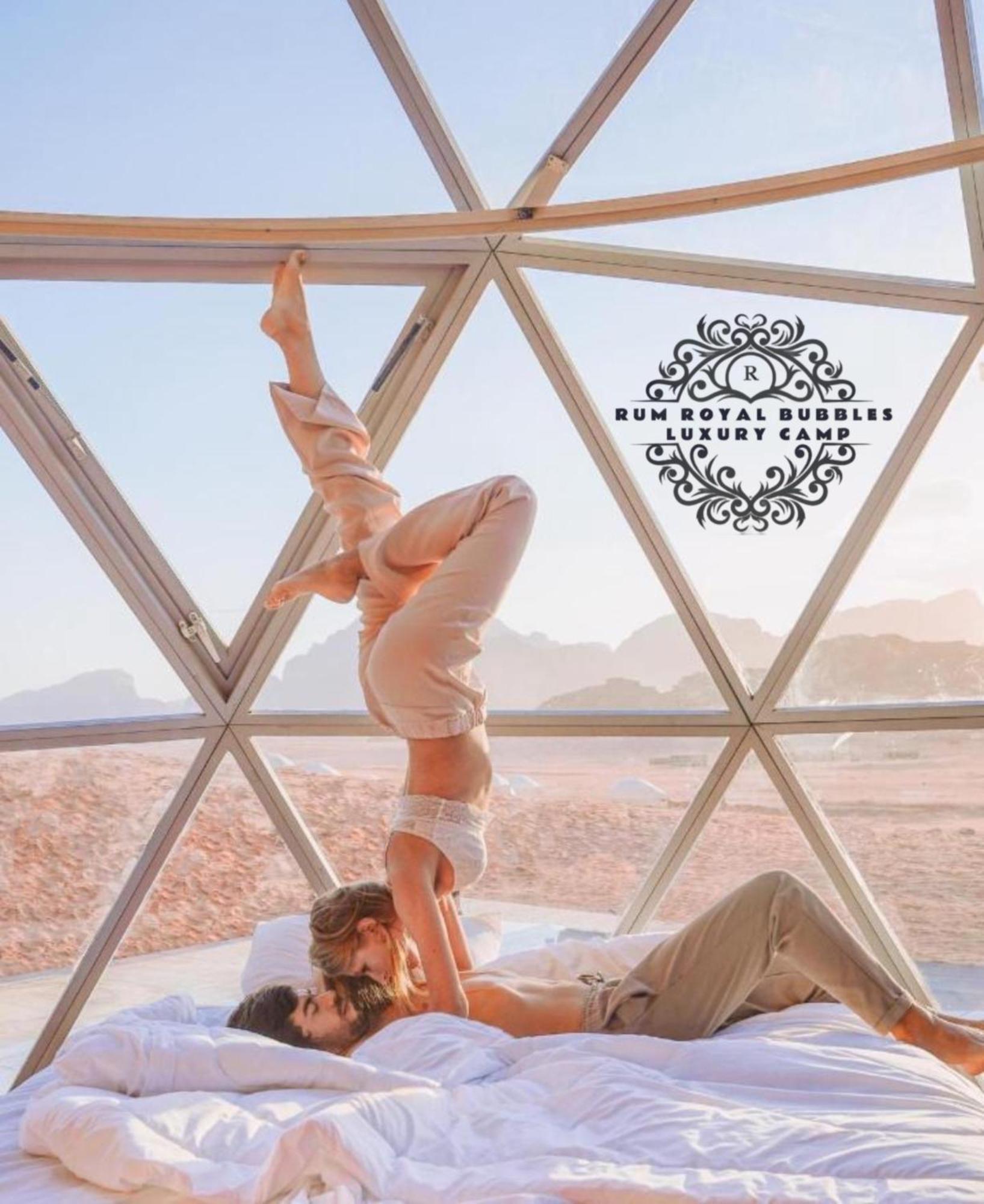Rum Royal Bubbles Luxury Camp Apartment Wadi Rum Ngoại thất bức ảnh